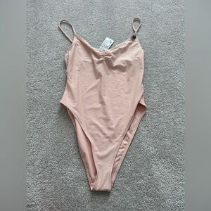 NWT - Forever 21 - Light Pink One Piece Swimwear - Large
